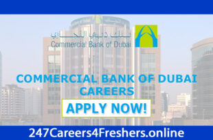 Commercial Bank of Dubai Careers