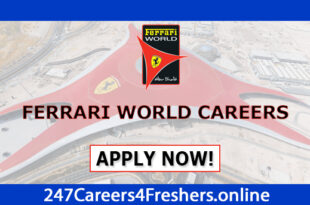 Ferrari World Abu Dhabi Careers